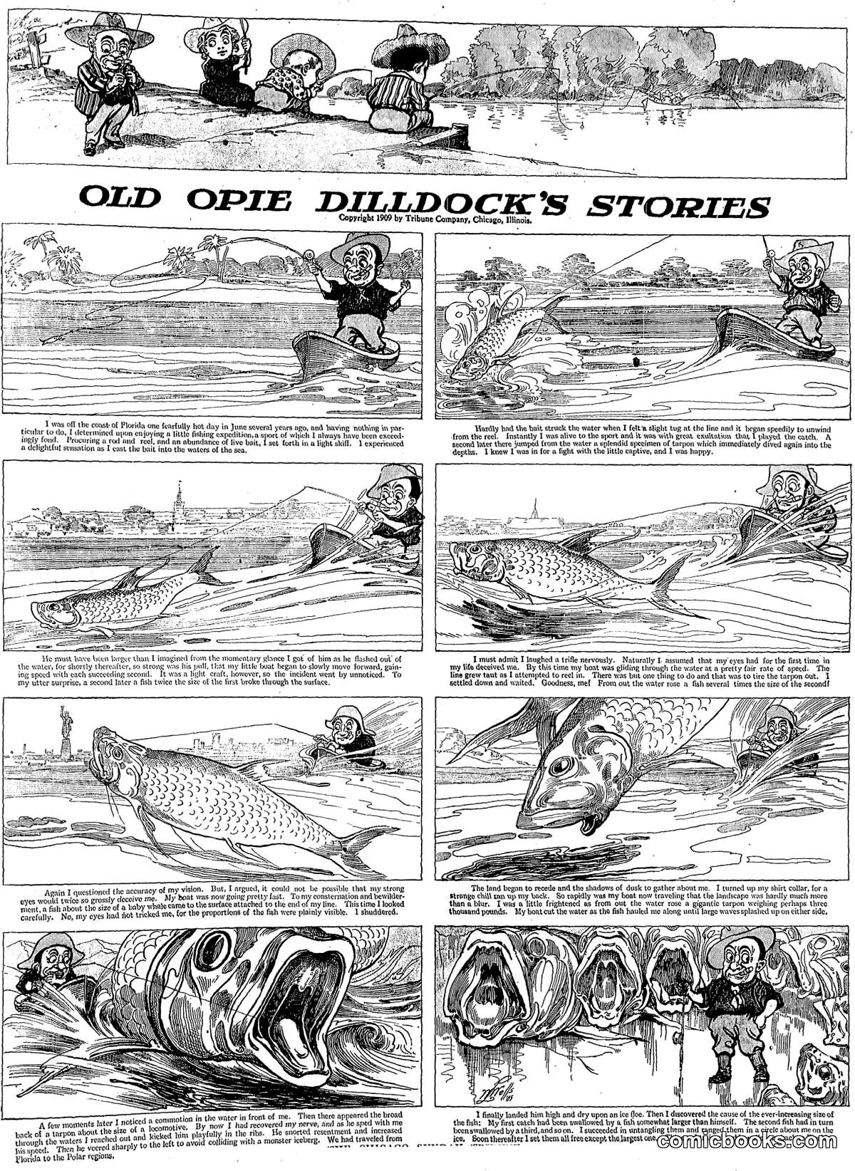 Old Opie Dilldock's Stories
