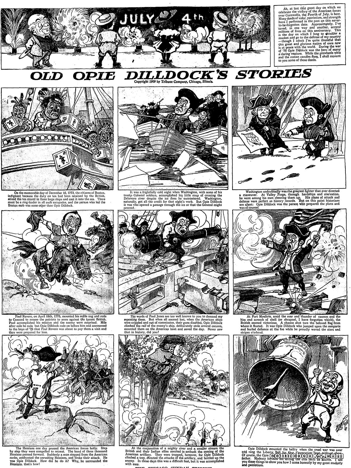 Old Opie Dilldock's Stories