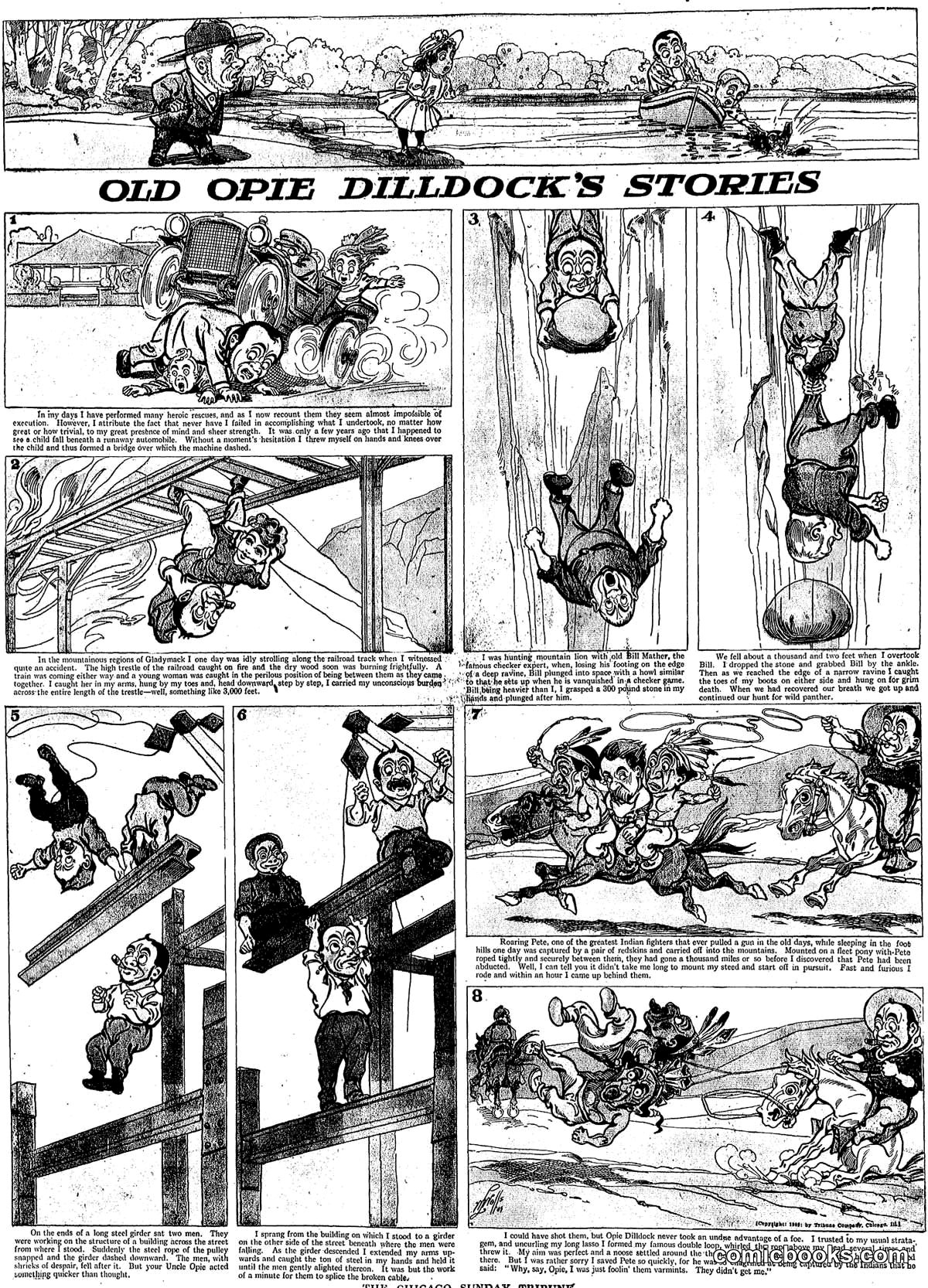 Old Opie Dilldock's Stories