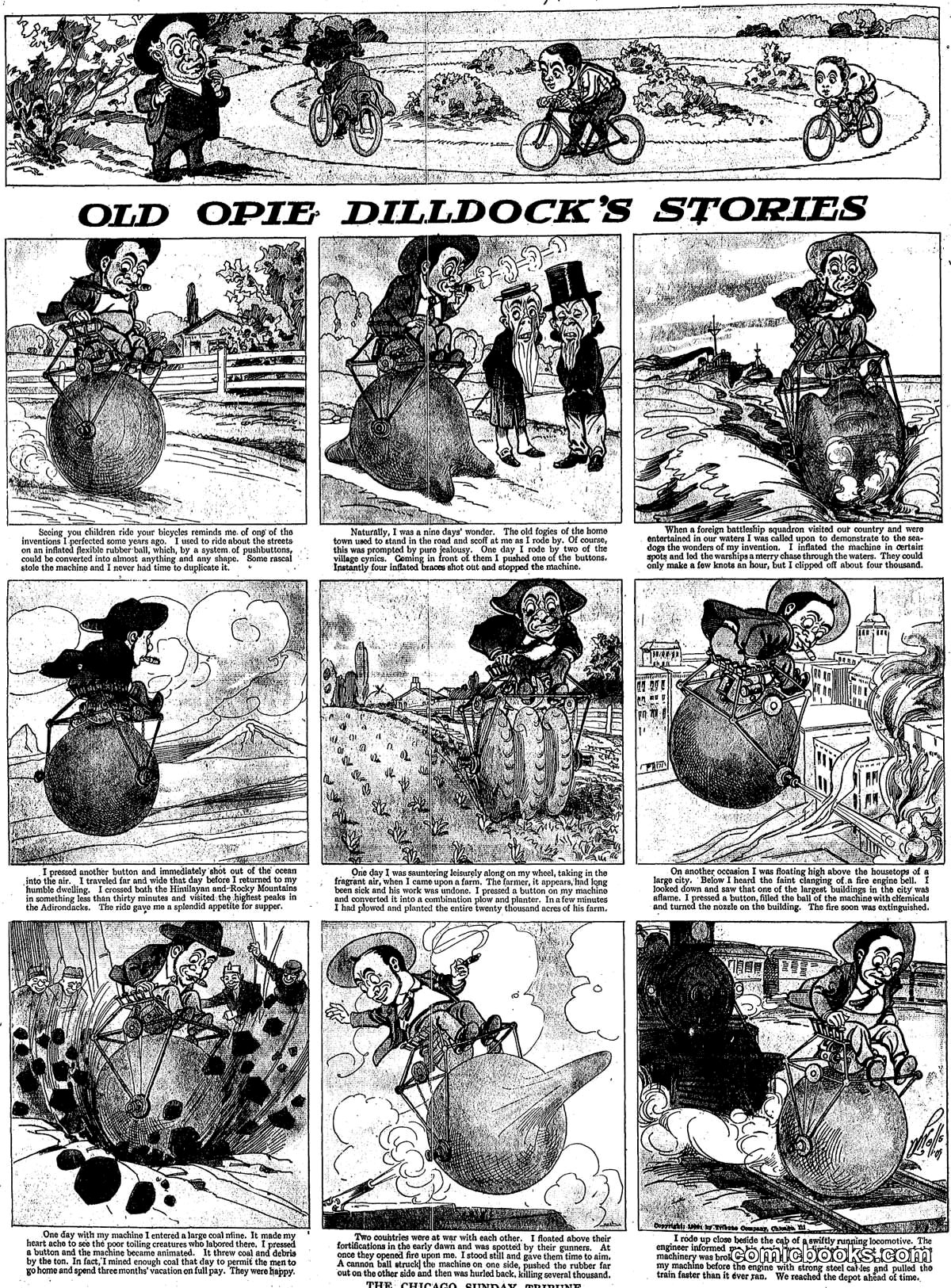 Old Opie Dilldock's Stories