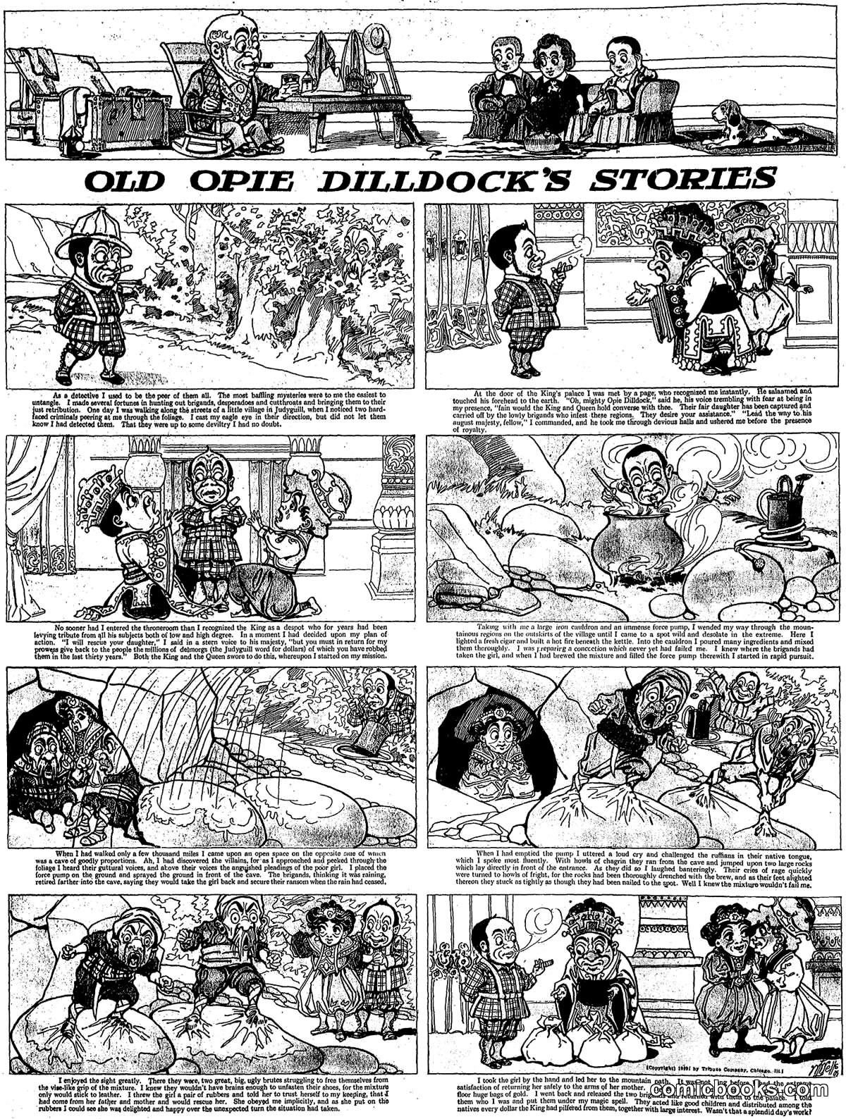 Old Opie Dilldock's Stories