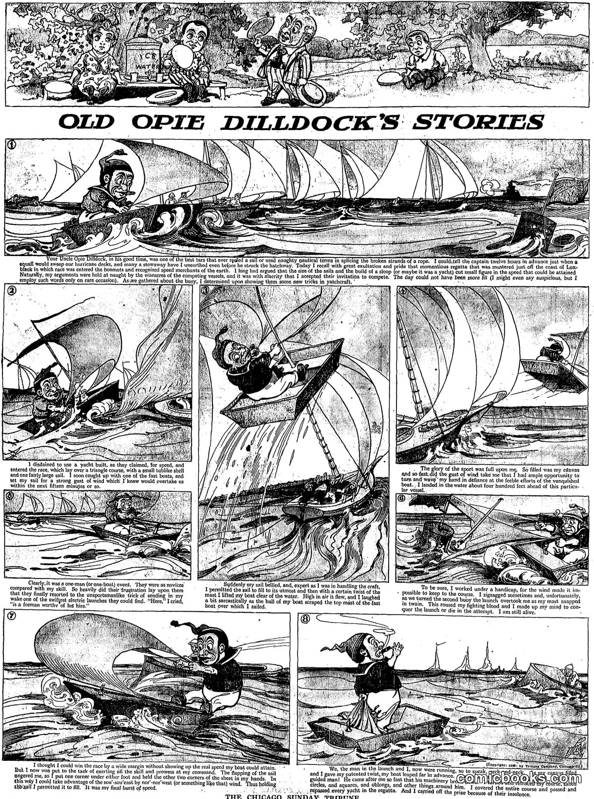Old Opie Dilldock's Stories