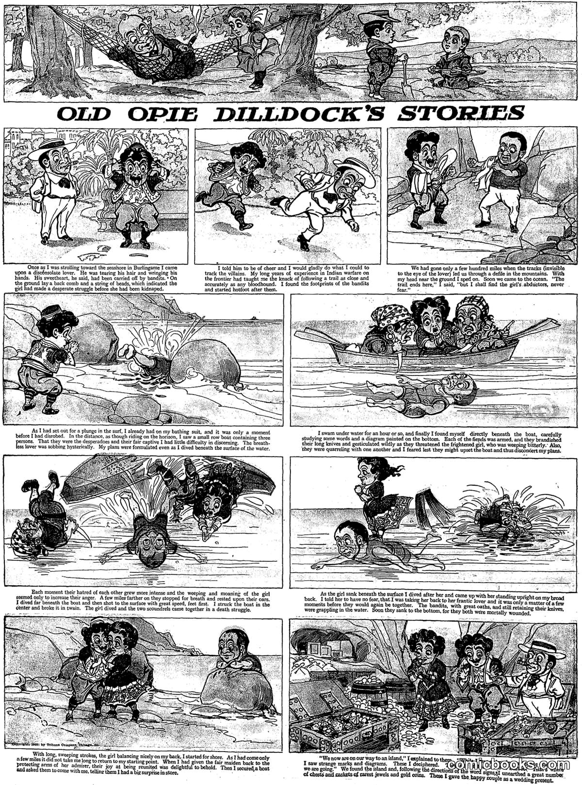 Old Opie Dilldock's Stories