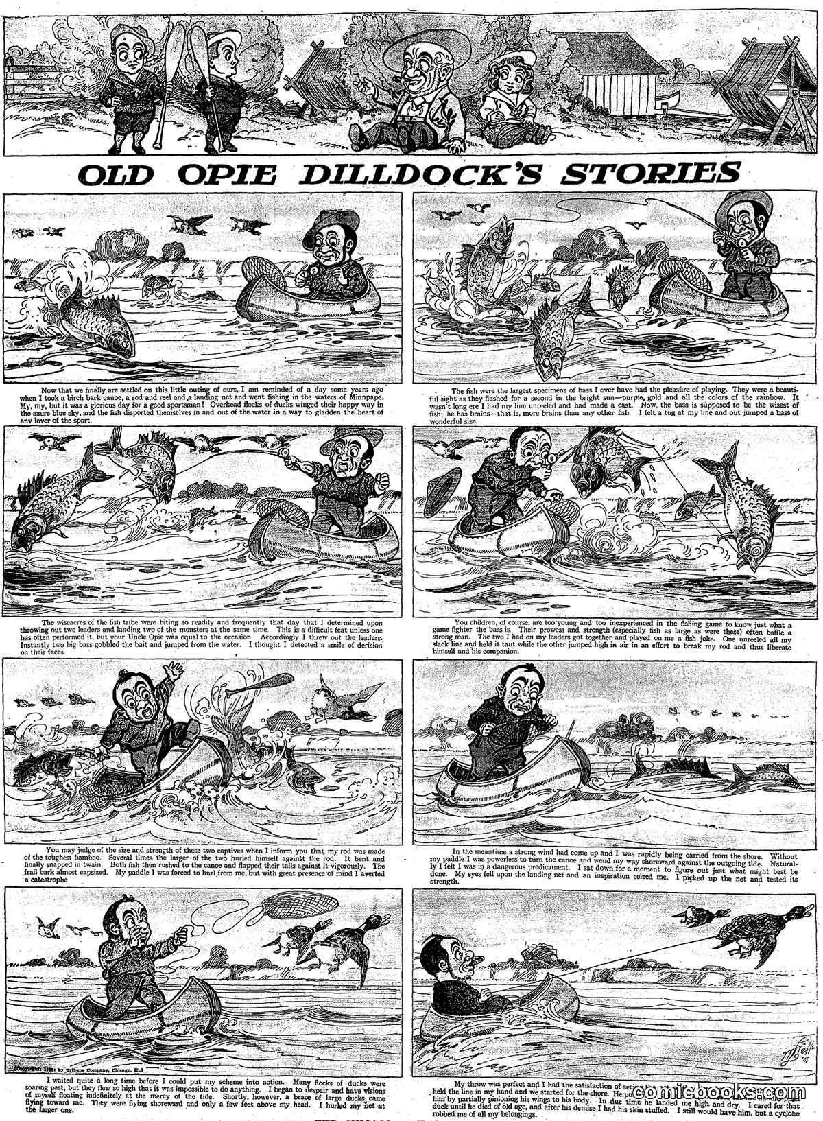 Old Opie Dilldock's Stories