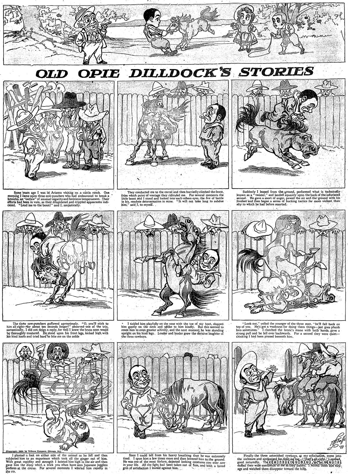 Old Opie Dilldock's Stories