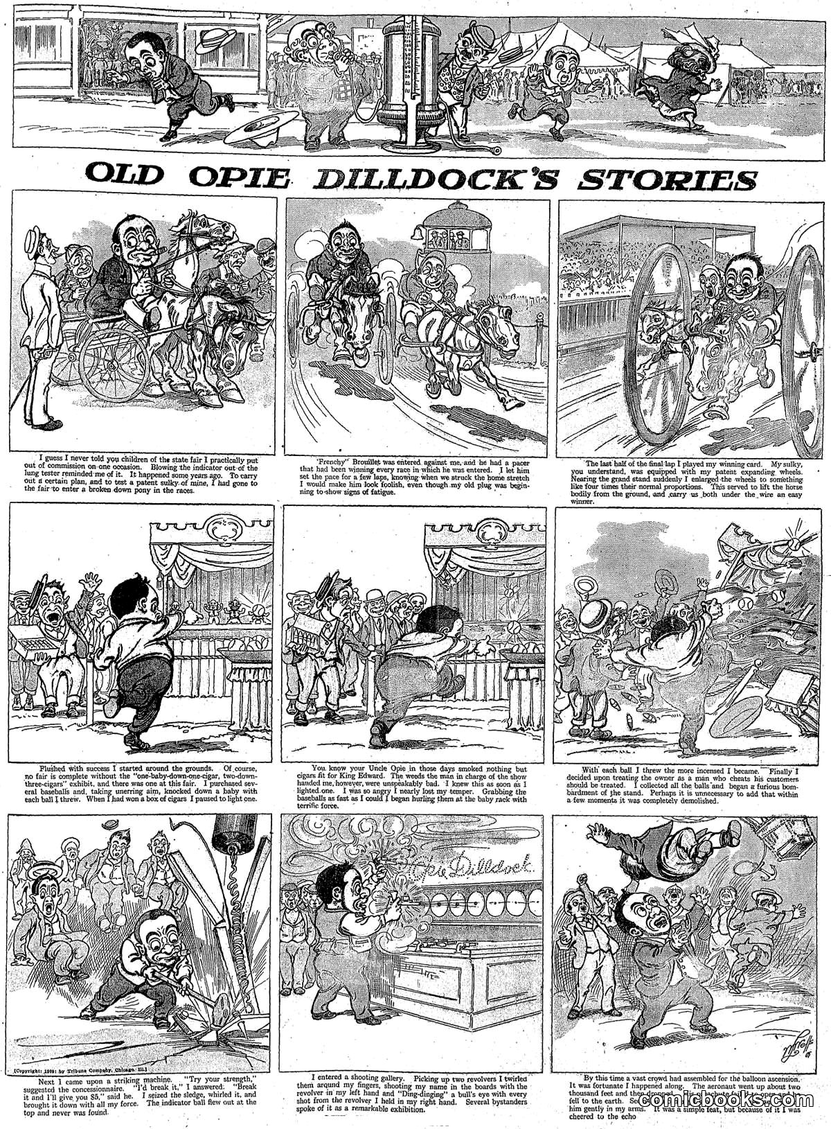 Old Opie Dilldock's Stories