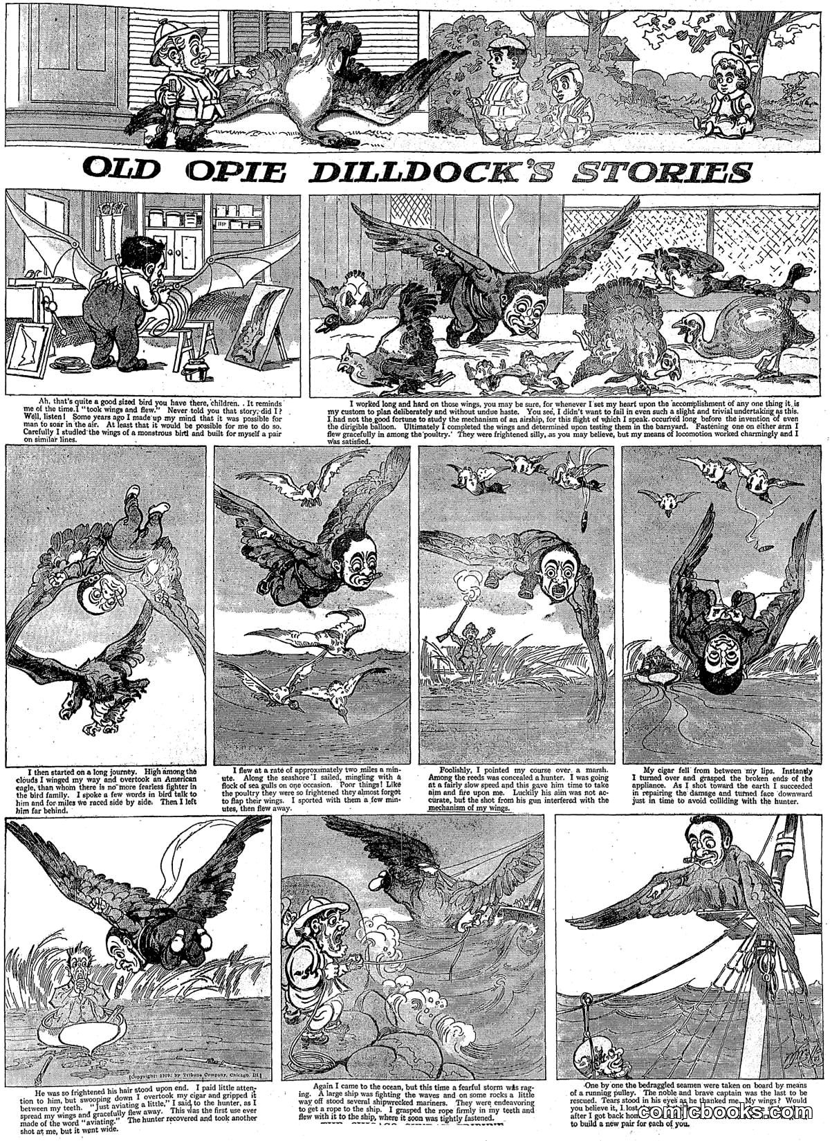 Old Opie Dilldock's Stories