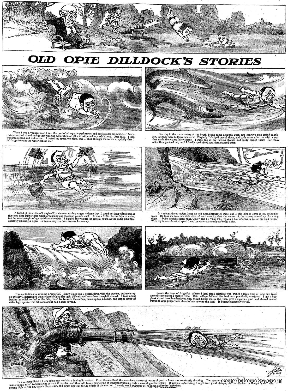 Old Opie Dilldock's Stories