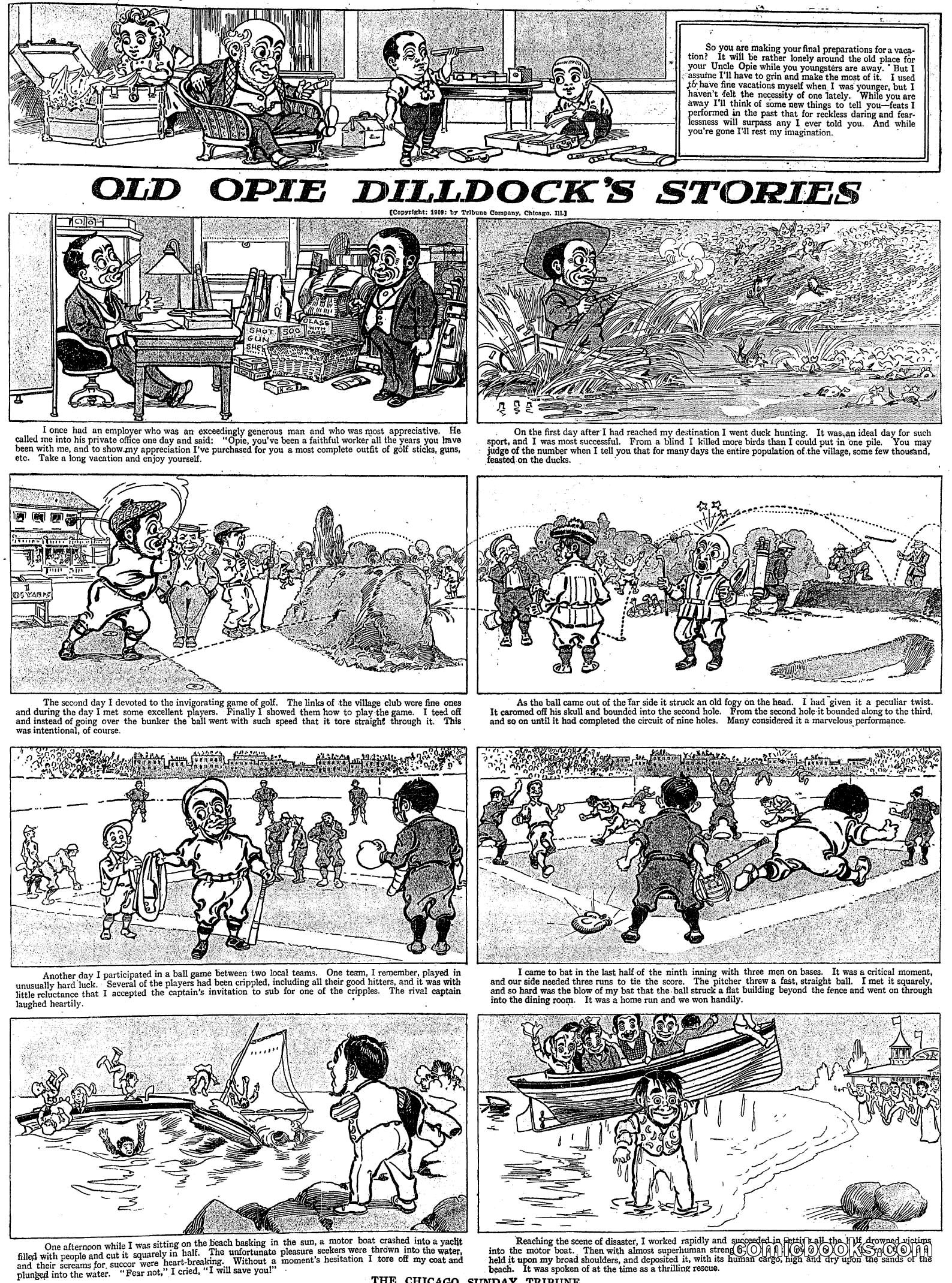 Old Opie Dilldock's Stories