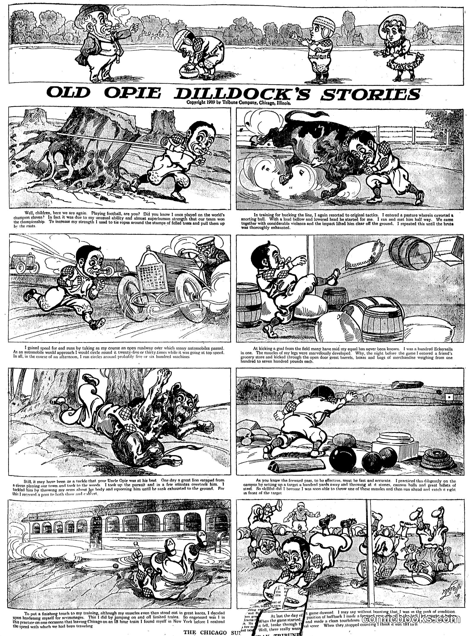 Old Opie Dilldock's Stories