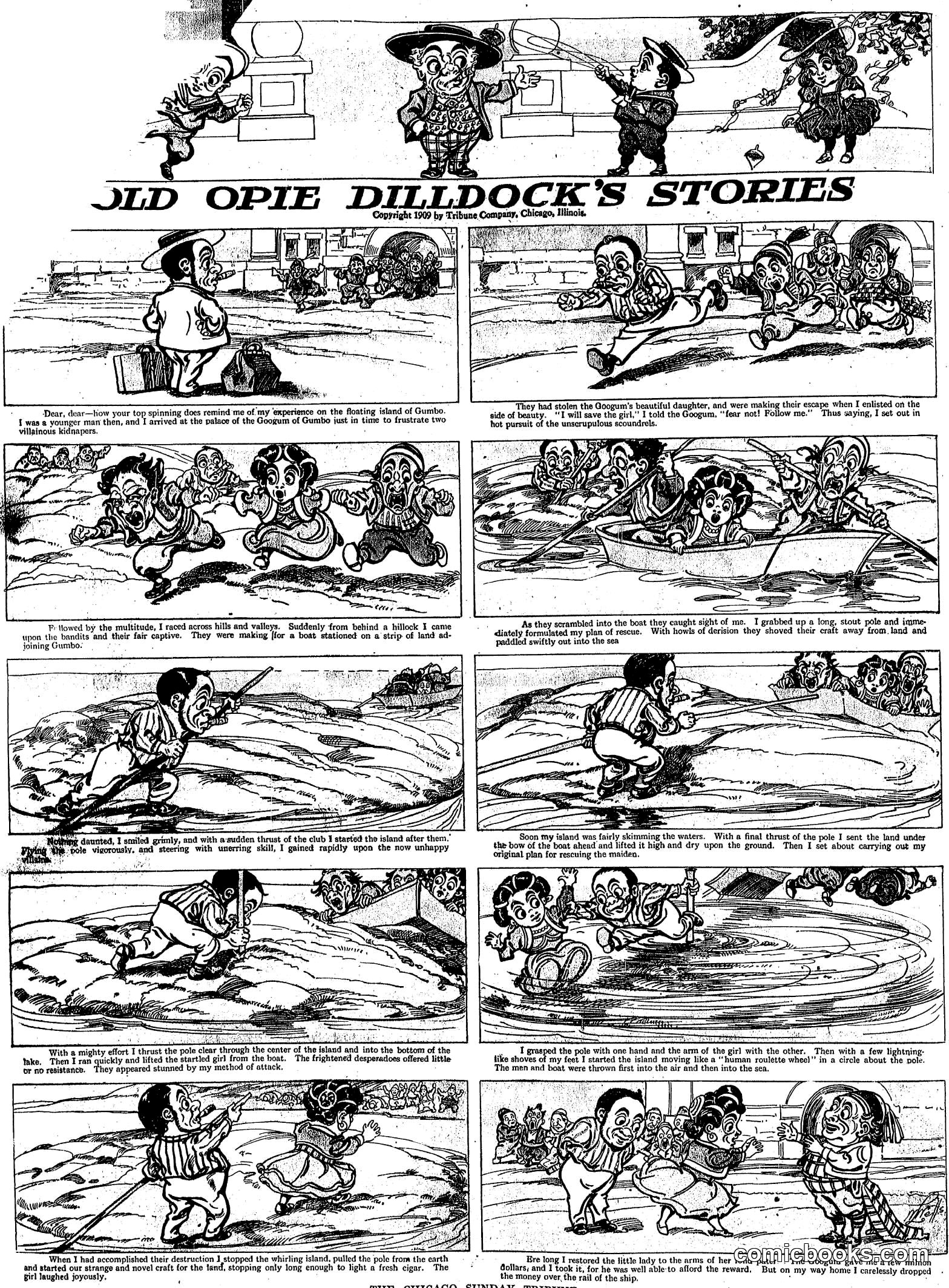 Old Opie Dilldock's Stories