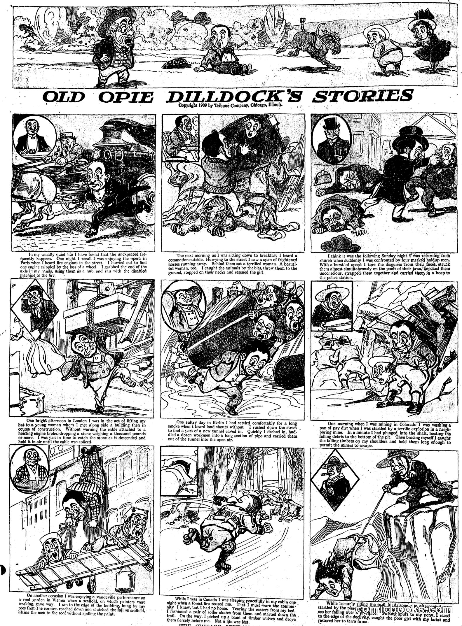 Old Opie Dilldock's Stories