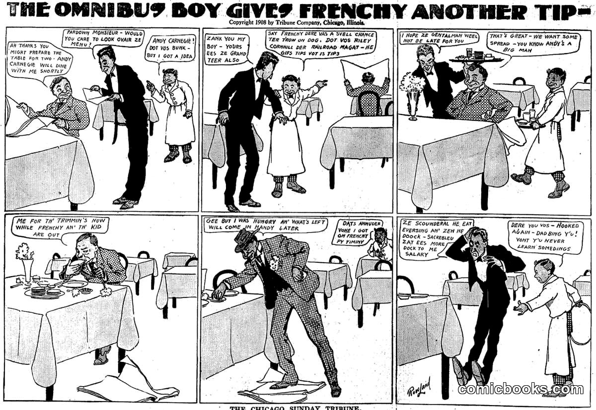 The Omnibus Boy Gives Frenchy Another Tip