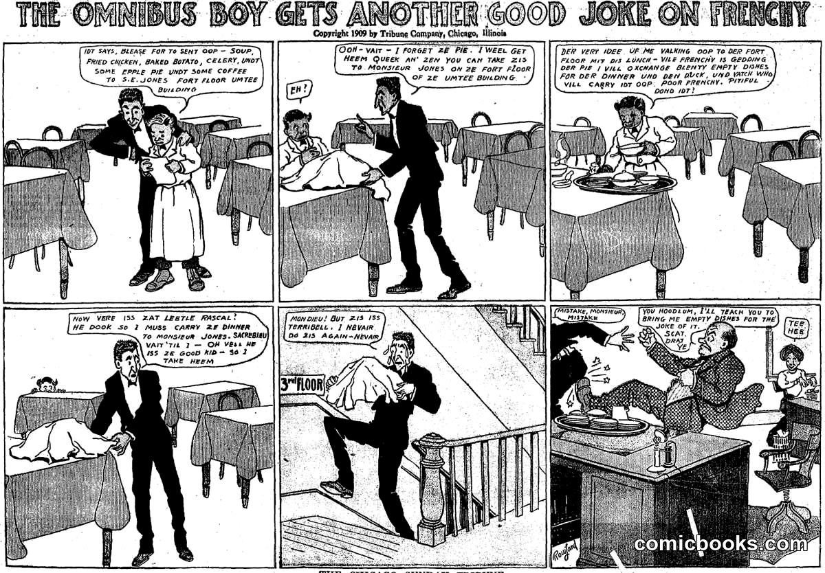 The Omnibus Boy Gets Another Good Joke on Frenchy