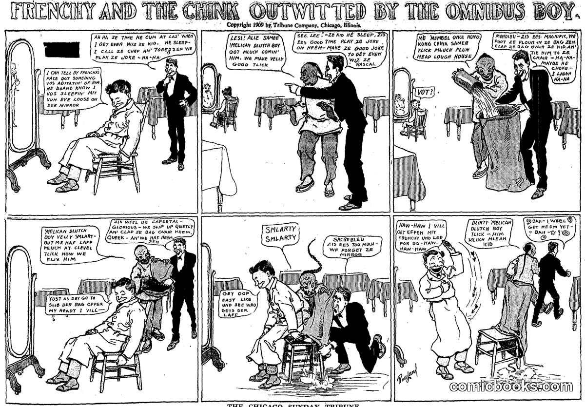 Frenchy and the Chink Outwitted by the Omnibus Boy