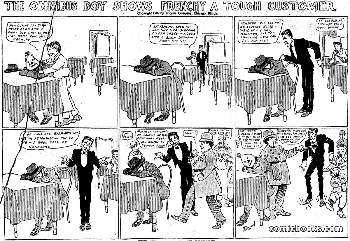 The Omnibus Boy Shows Frenchy a Tough Customer