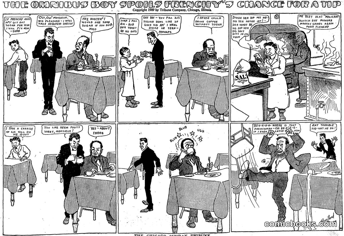 The Omnibus Boy Spoils French's Chance for a Tip