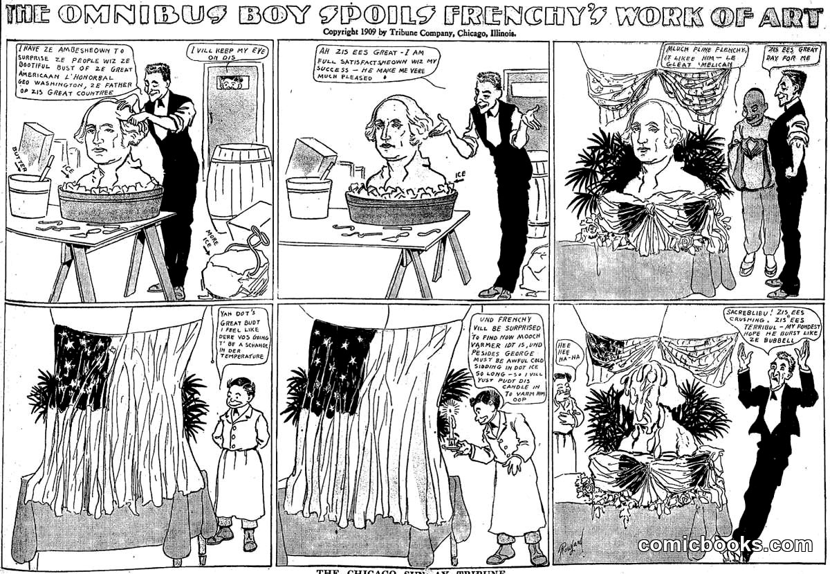 The Omnibus Boy Spoils Frenchy's Work of Art
