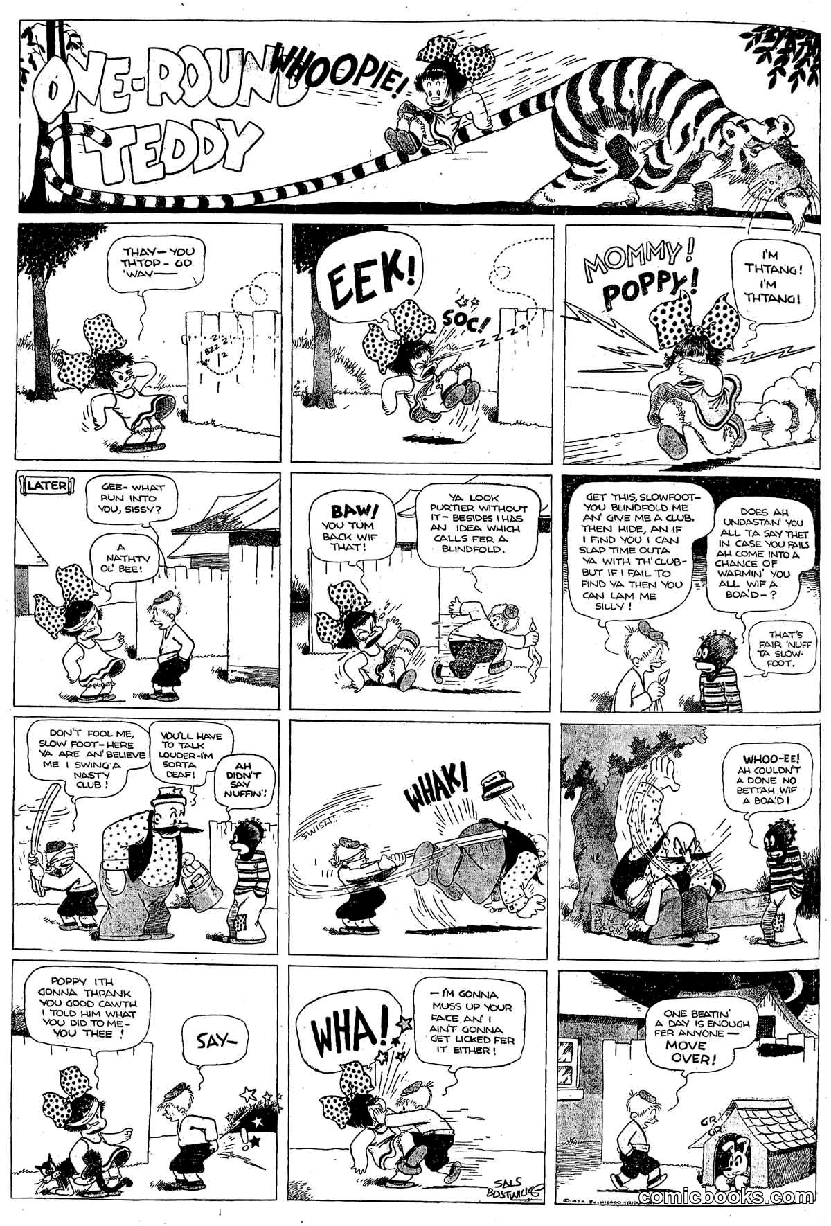One Round Teddy