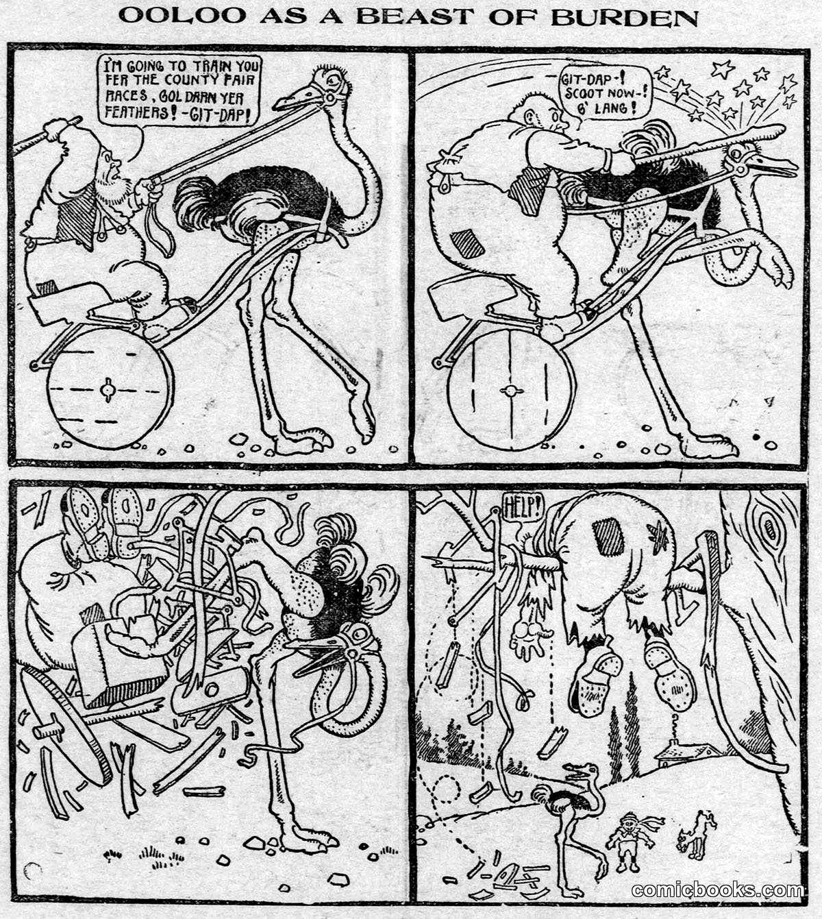 Oolo as a Beast of Burden