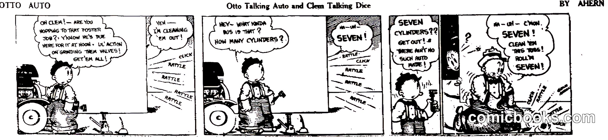 Otto Auto and Clean Talking Dice