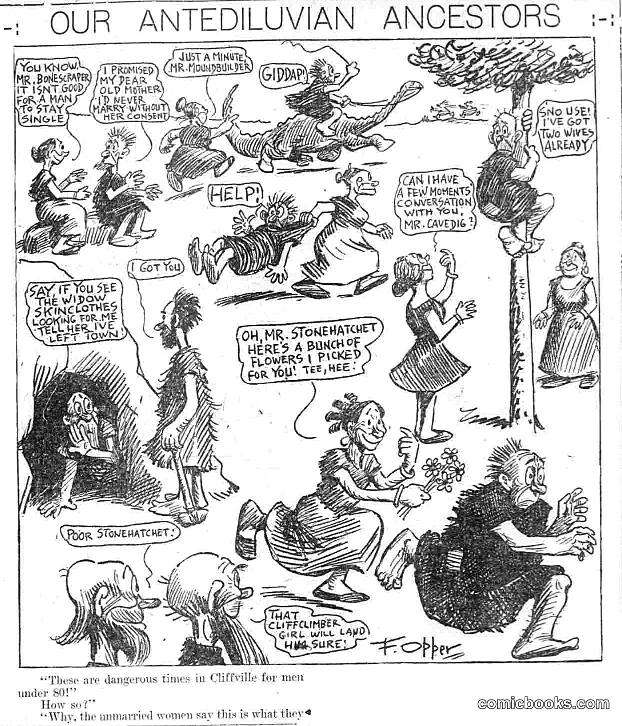 Our Antediluvian Ancestors