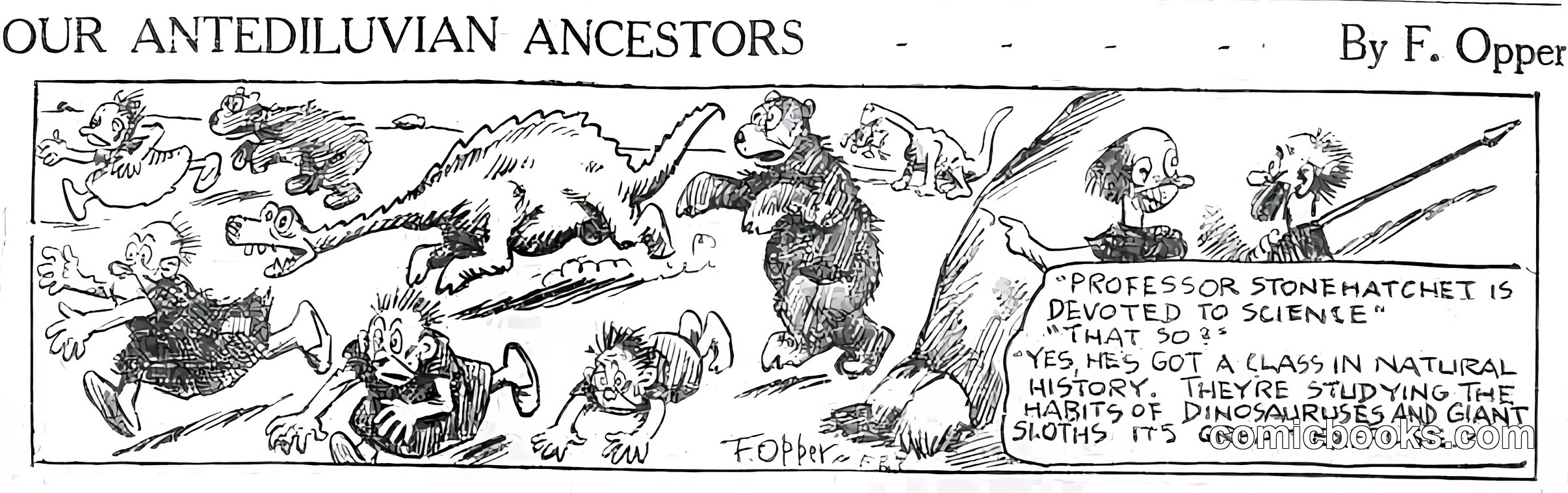Our Antediluvian Ancestors