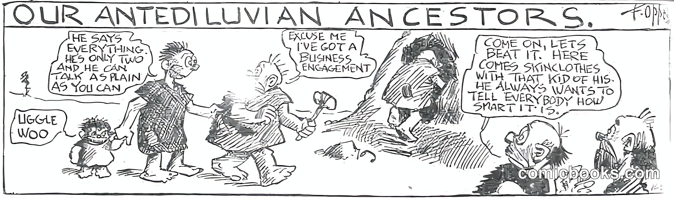 Our Antediluvian Ancestors