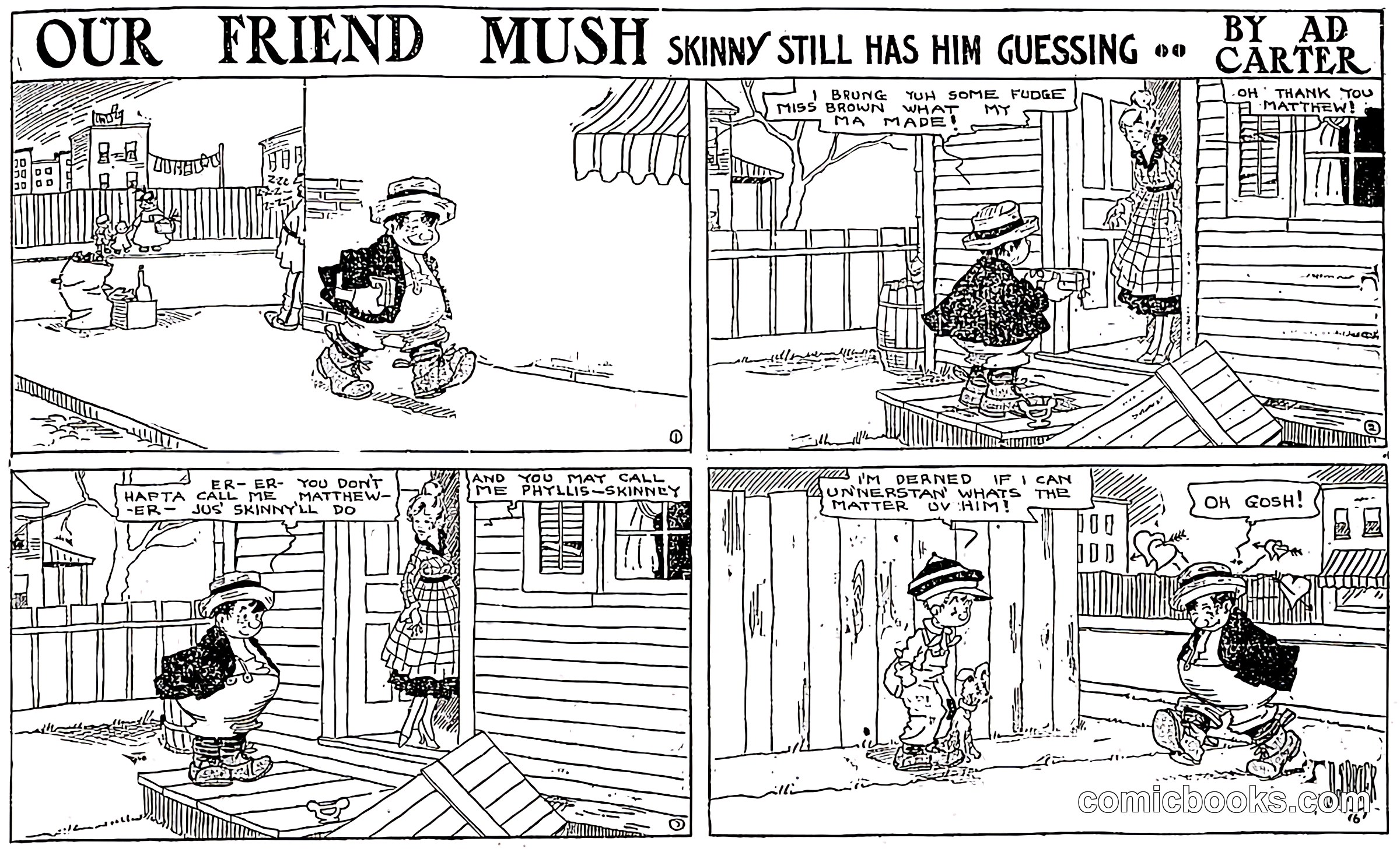 Our Friend Mush: Skinny Still Has Him Guessing