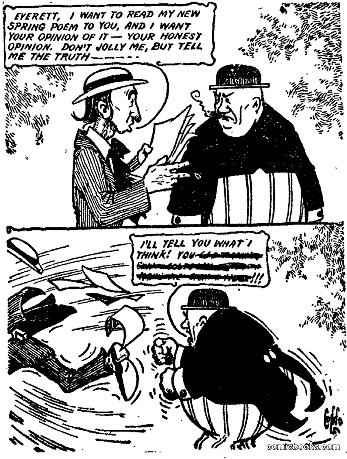 Outbursts of Everett True