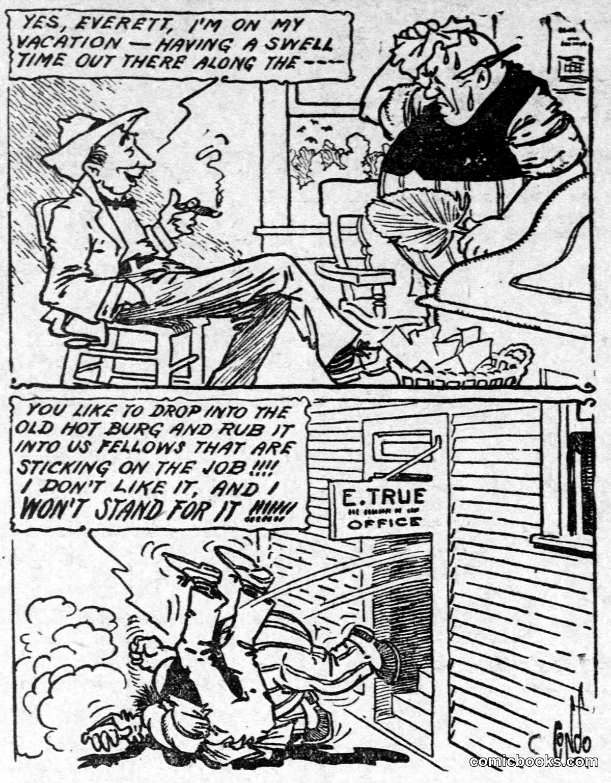 Outbursts of Everett True
