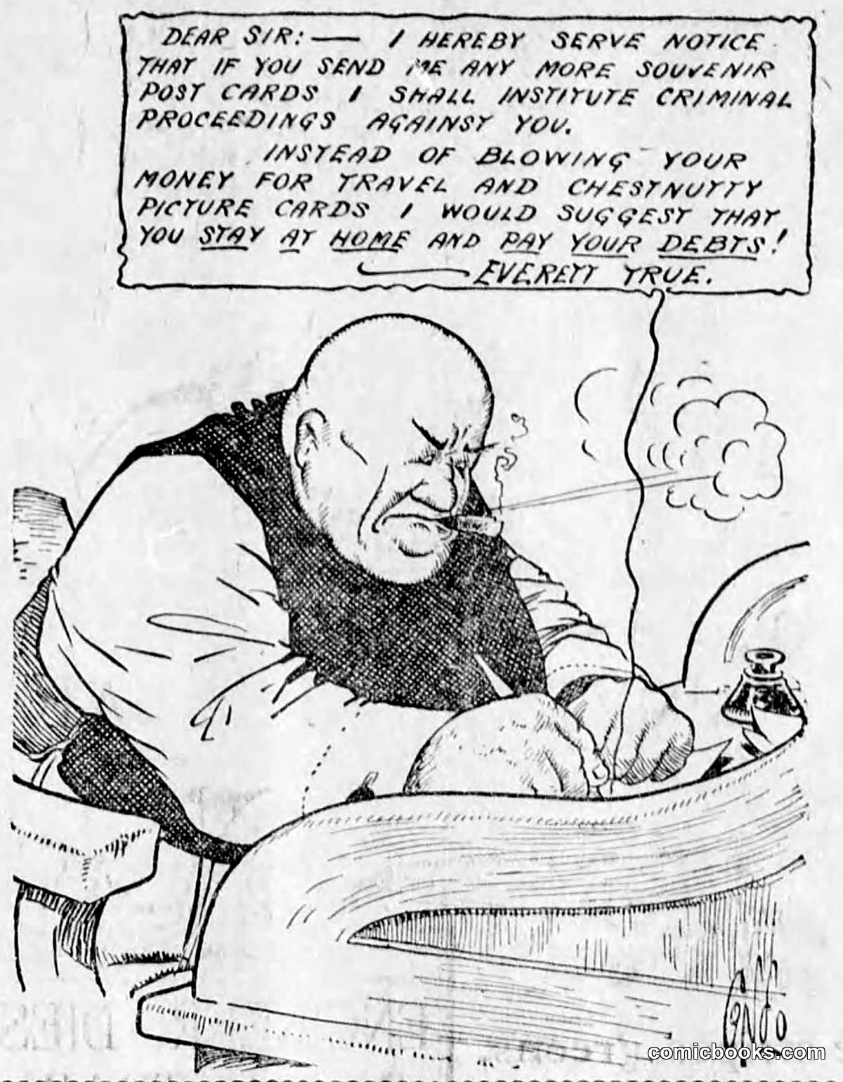 Outbursts of Everett True