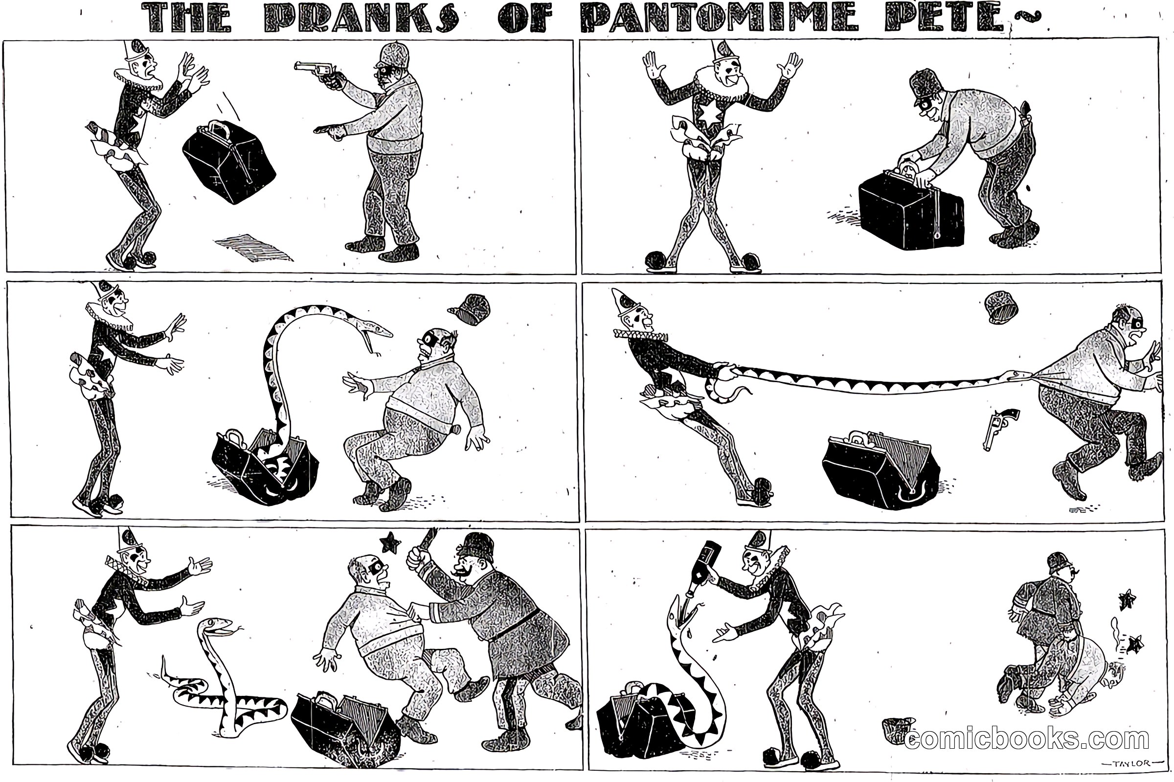 The Pranks of Pantomime Pete