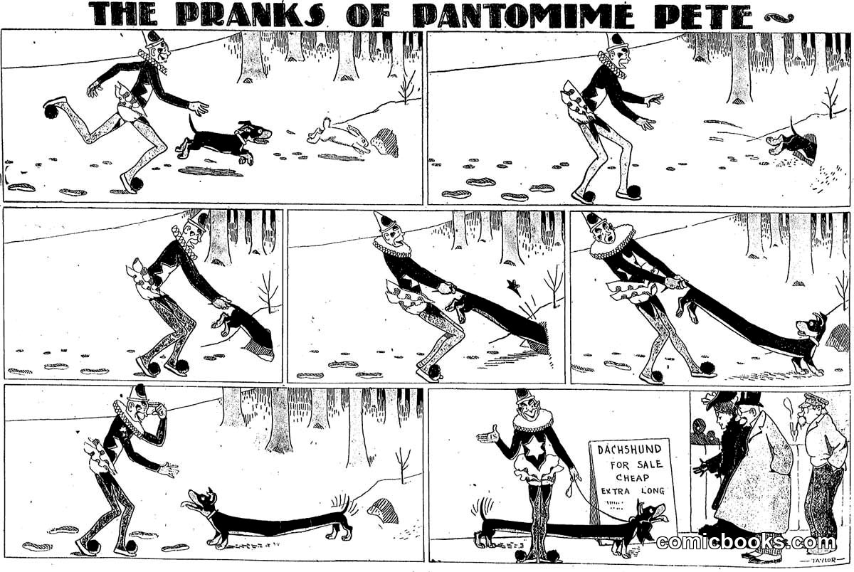 The Pranks of Pantomime Pete
