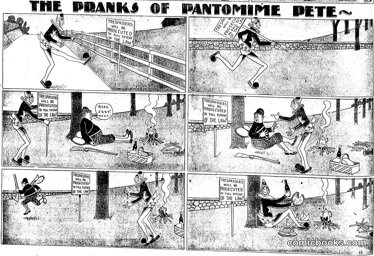 The Pranks of Pantomime Pete