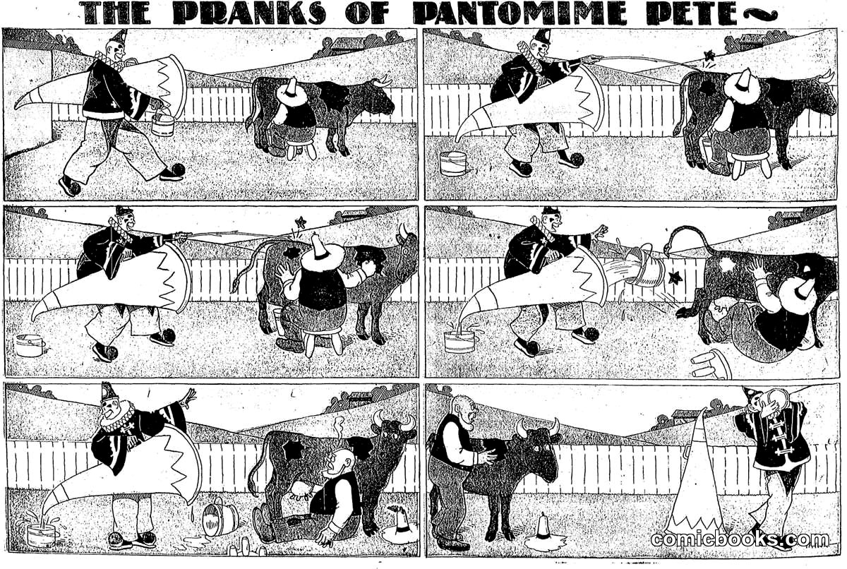 The Pranks of Pantomime Pete