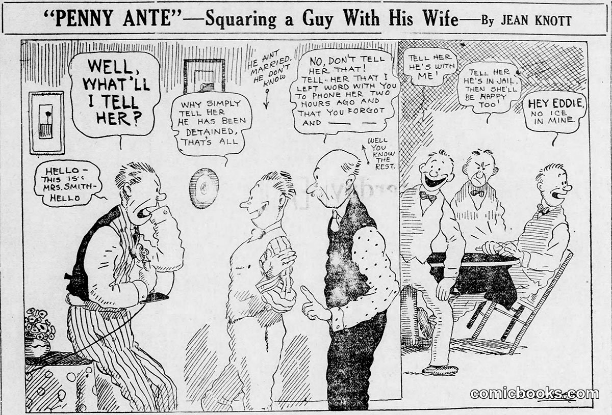 Penny Ante: Squaring a Guy With His Wife