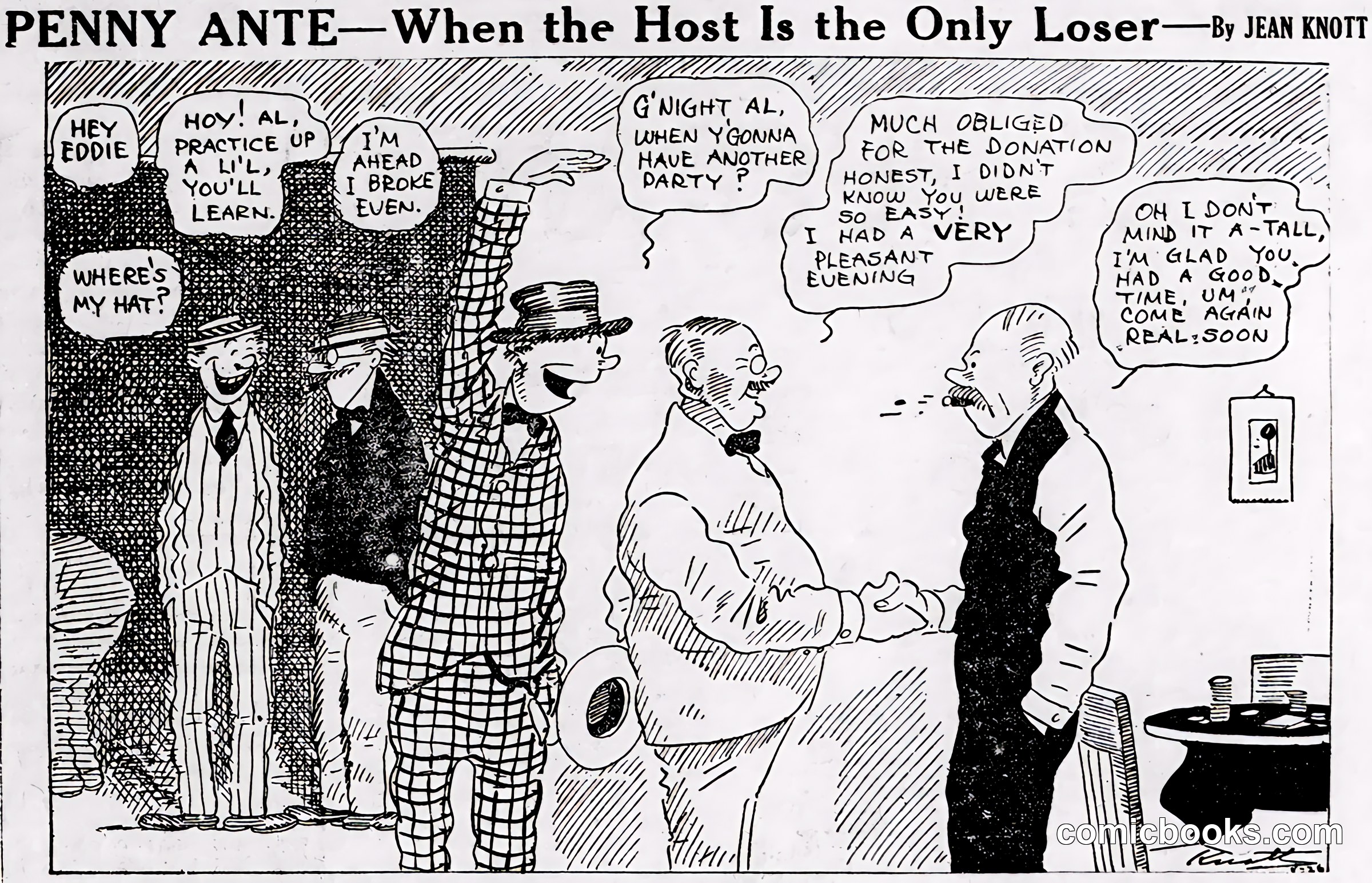 Penny Ante: When the Host Is the Only Loser