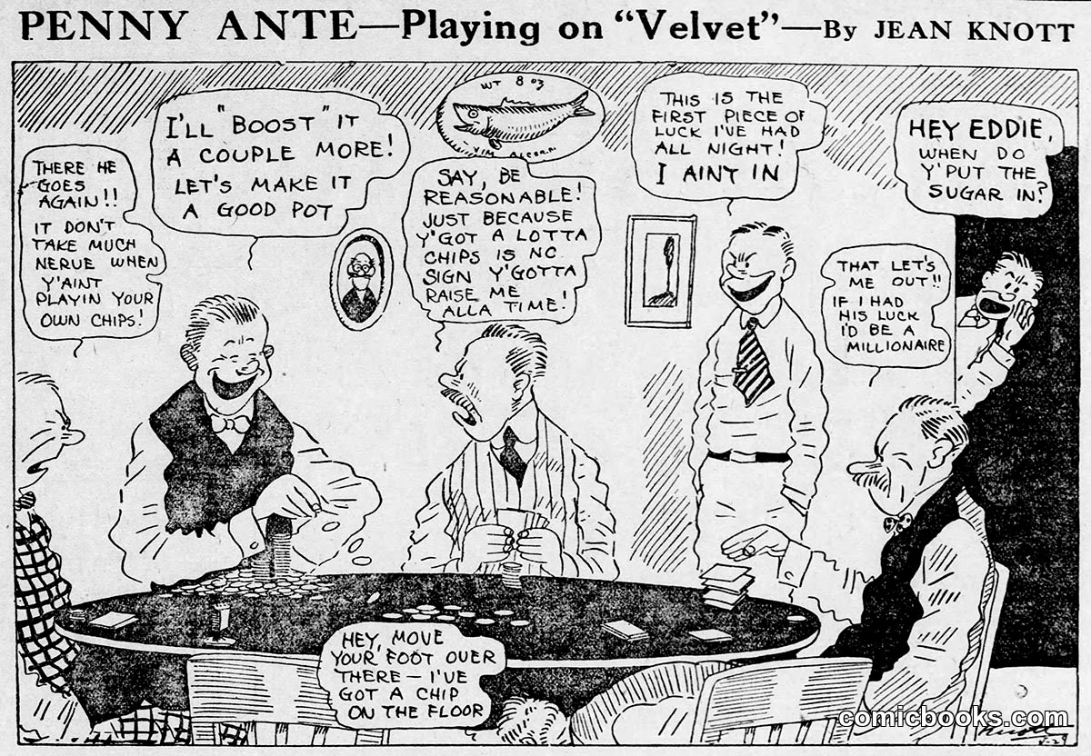 Penny Ante: Playing on "Velvet"