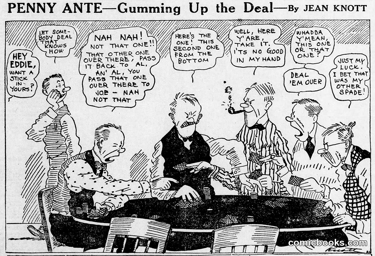 Penny Ante: Gumming Up the Deal