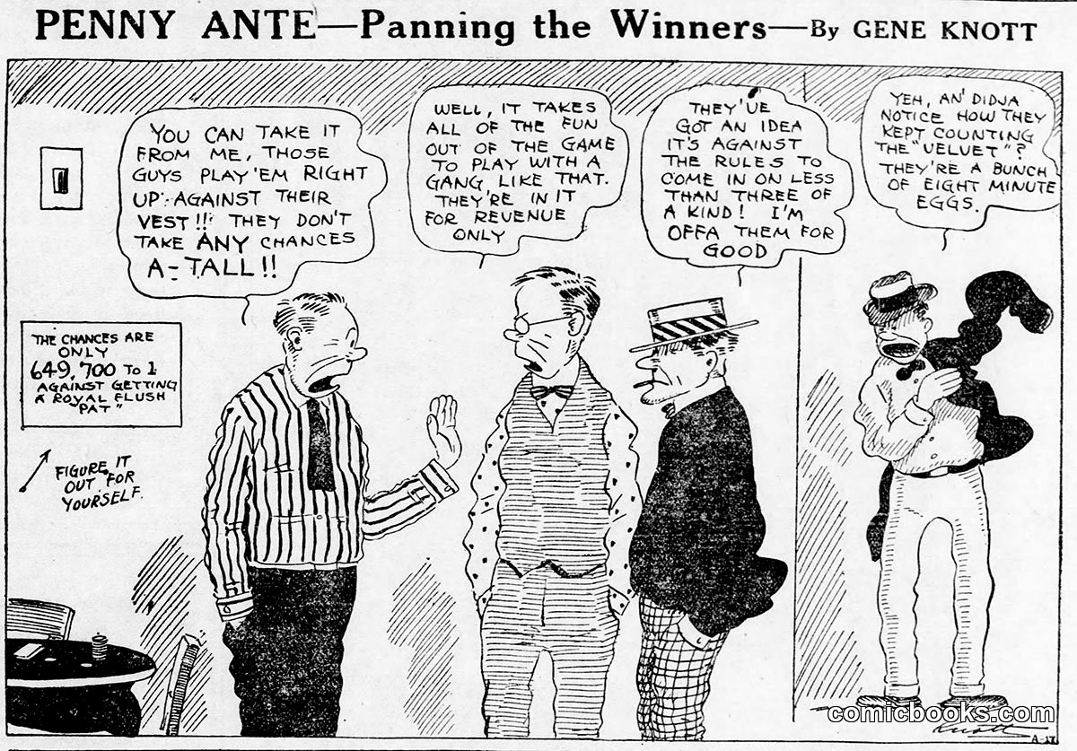 Penny Ante — Panning the Winners