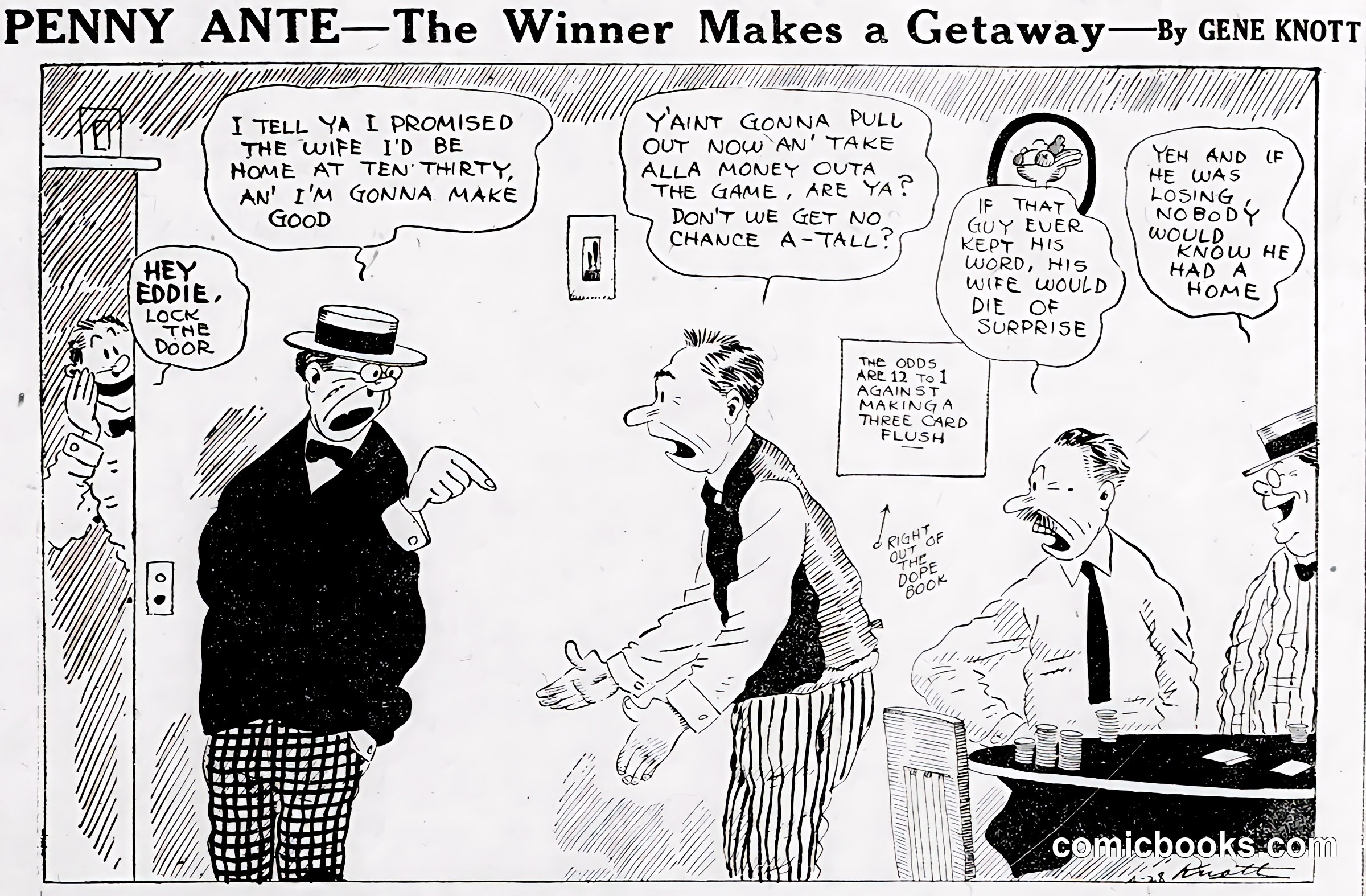 Penny Ante — The Winner Makes a Getaway