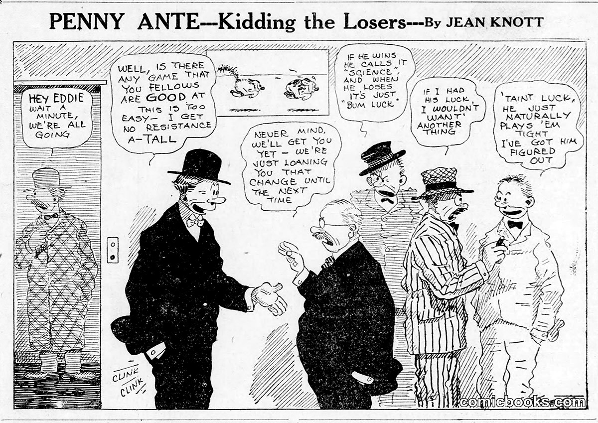 Penny Ante: Kidding the Losers