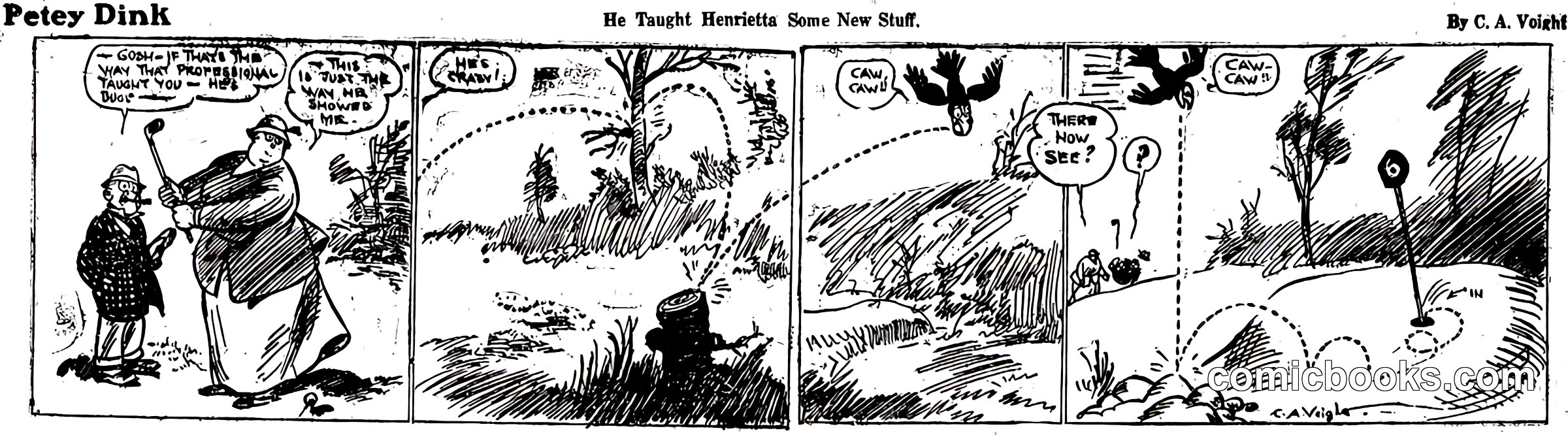 Petey Dink, "He Taught Henrietta Some New Stuff"
