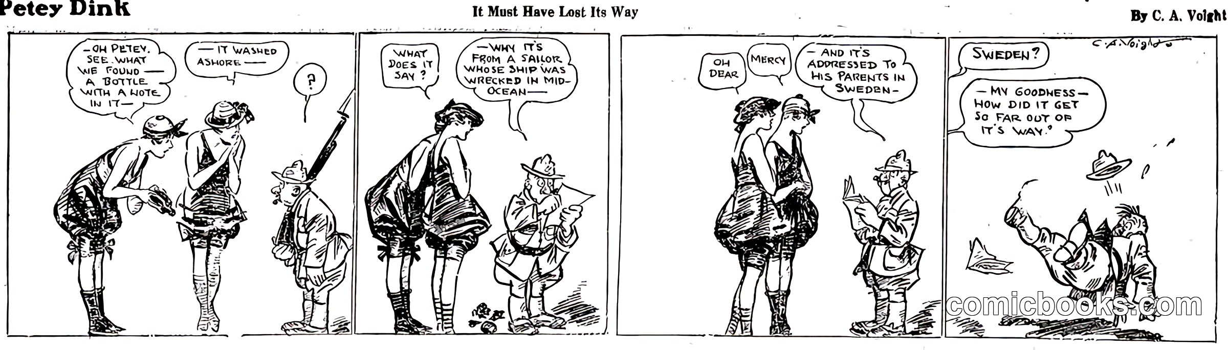 Petey Dink, "It Must Have Lost Its Way"