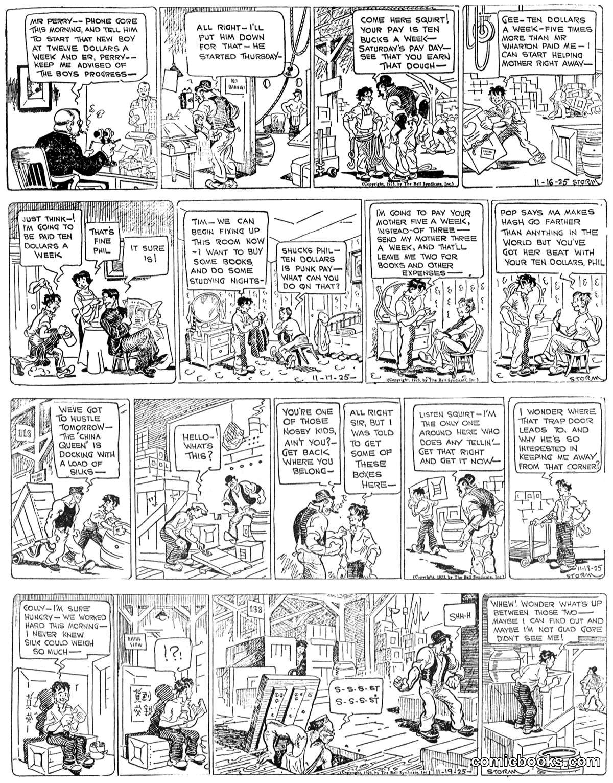 Phil Hardy Comic Strip