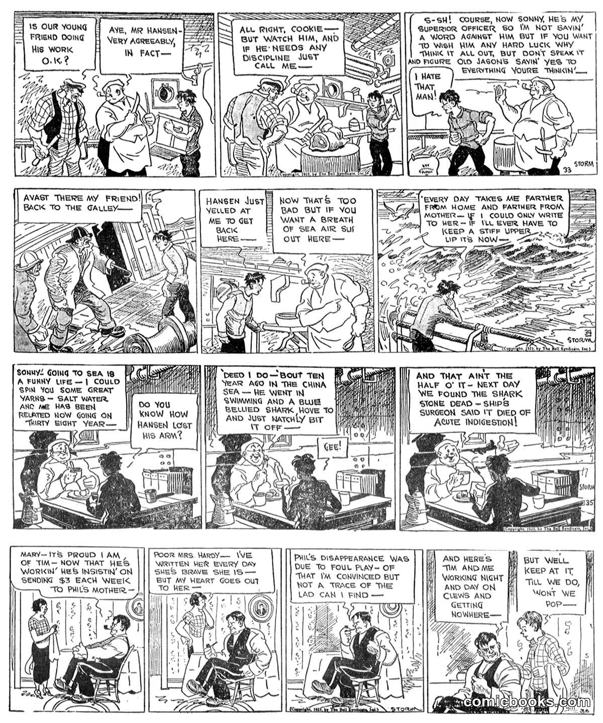 Comic Strip: Domestic and Adventure Narratives