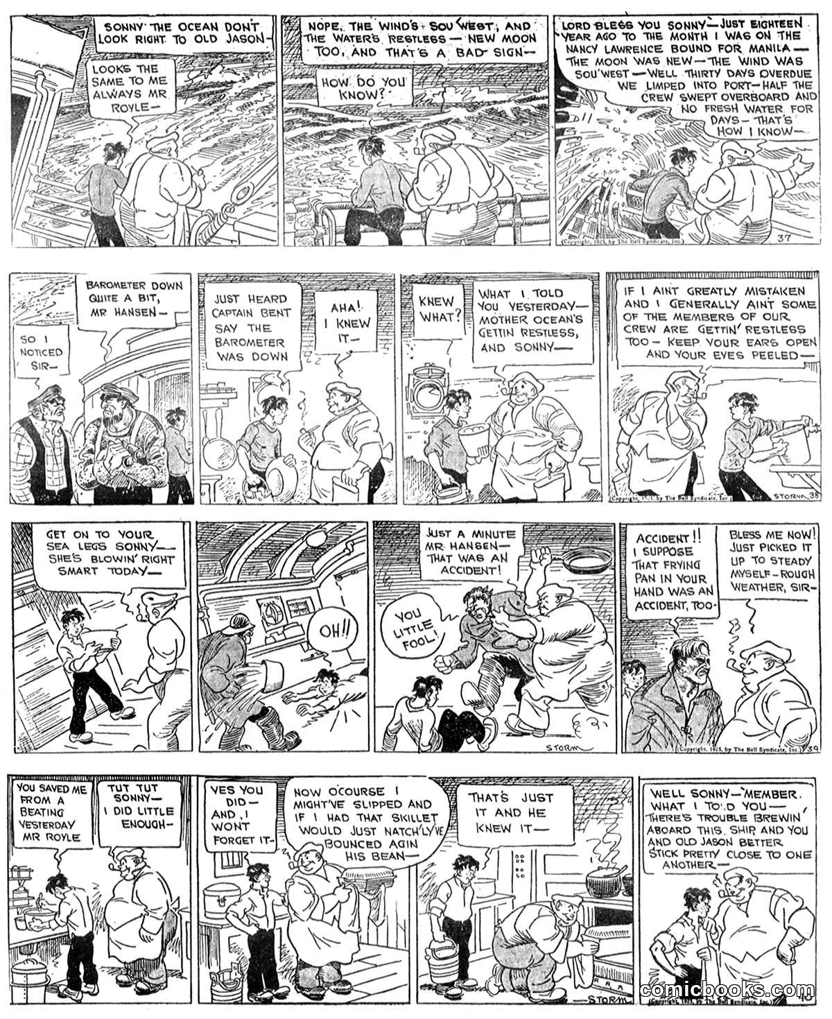 Newspaper Comic Strip (Early 20th Century)