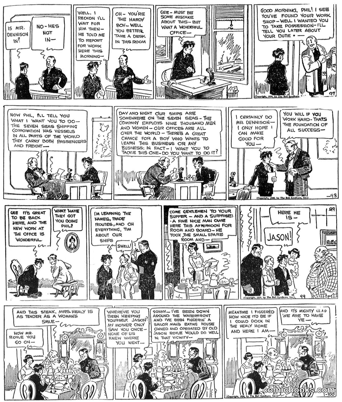 Phil Hardy Comic Strip