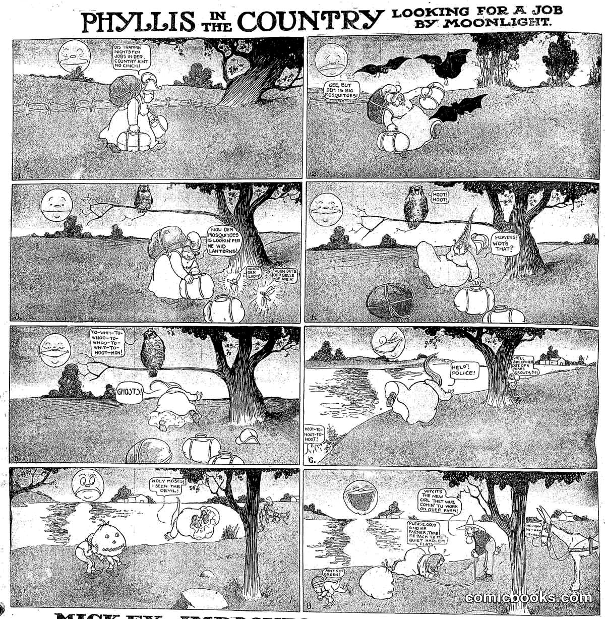 Phyllis in the Country: Looking for a Job